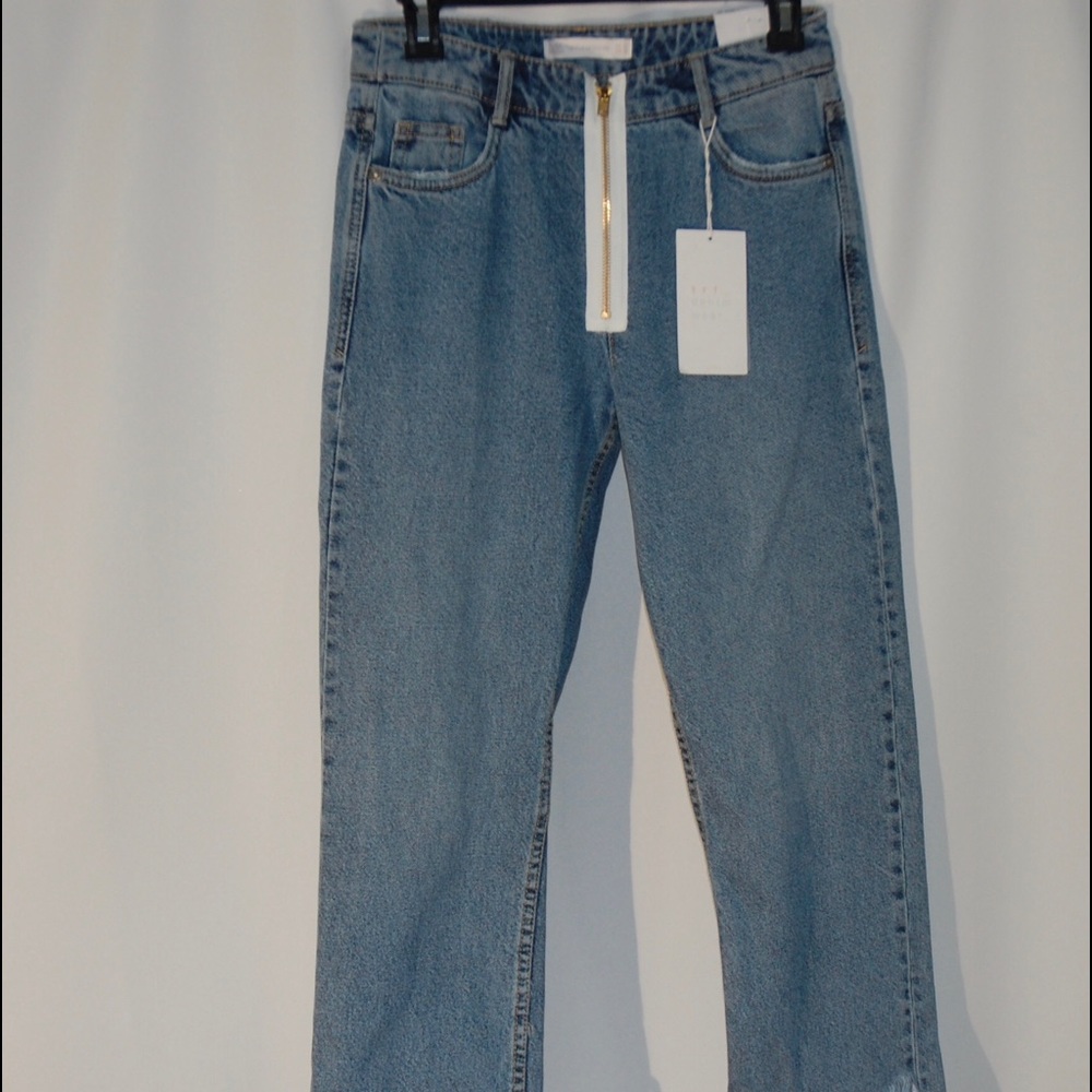 Zara never worn half zip up pants